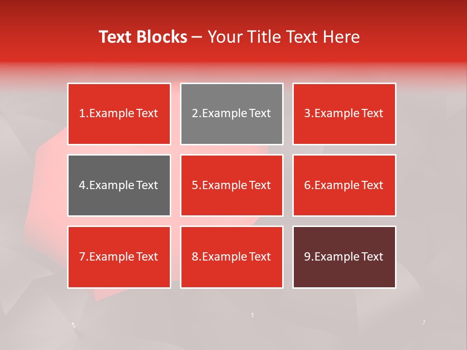 Nobody Parasol Standing Out PowerPoint Template