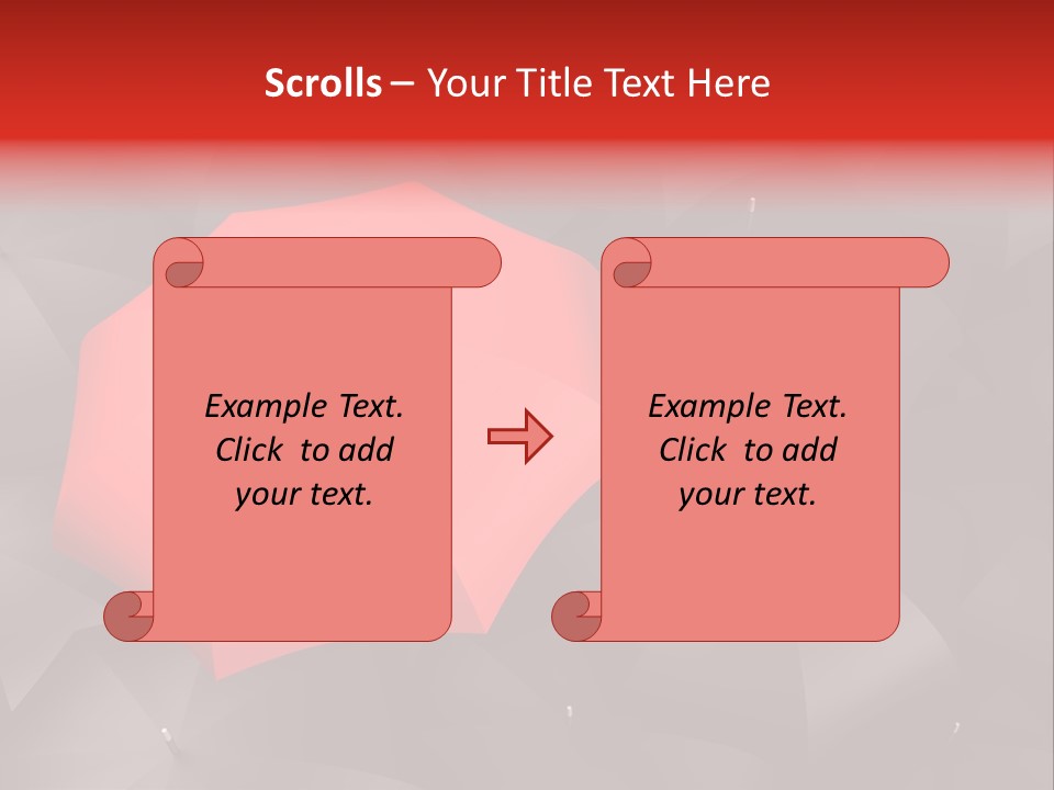Nobody Parasol Standing Out PowerPoint Template
