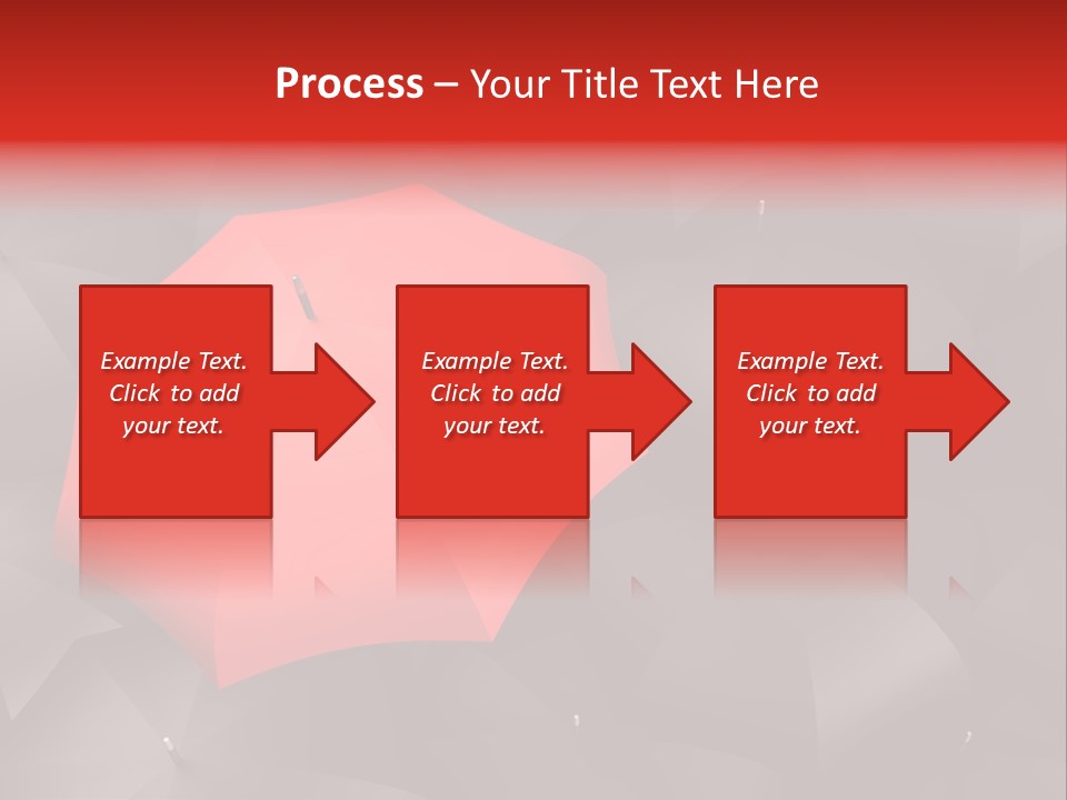 Nobody Parasol Standing Out PowerPoint Template