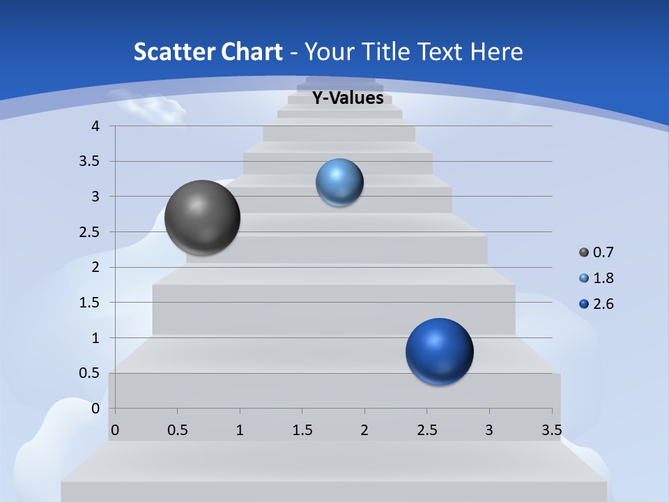 Love Staircase God PowerPoint Template