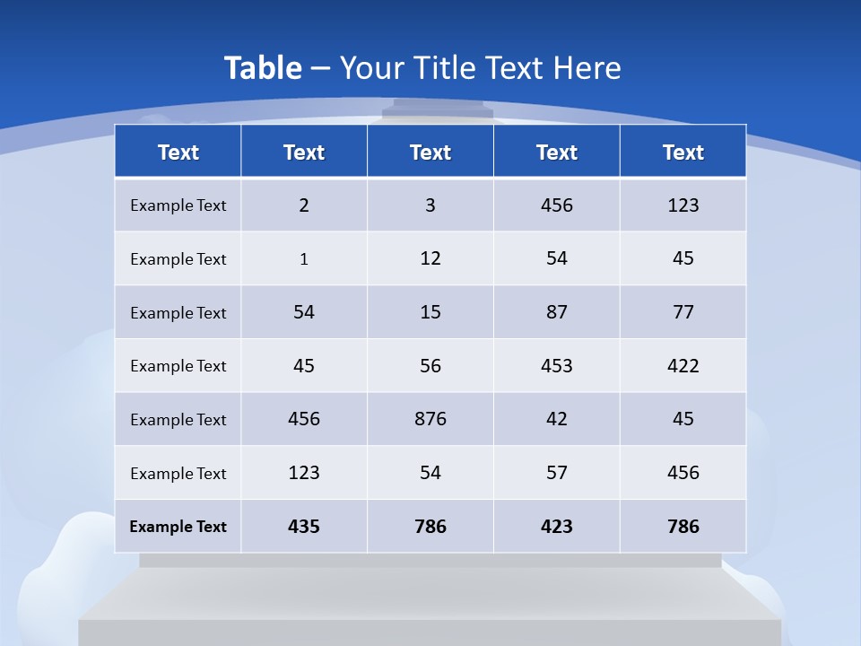 Love Staircase God PowerPoint Template