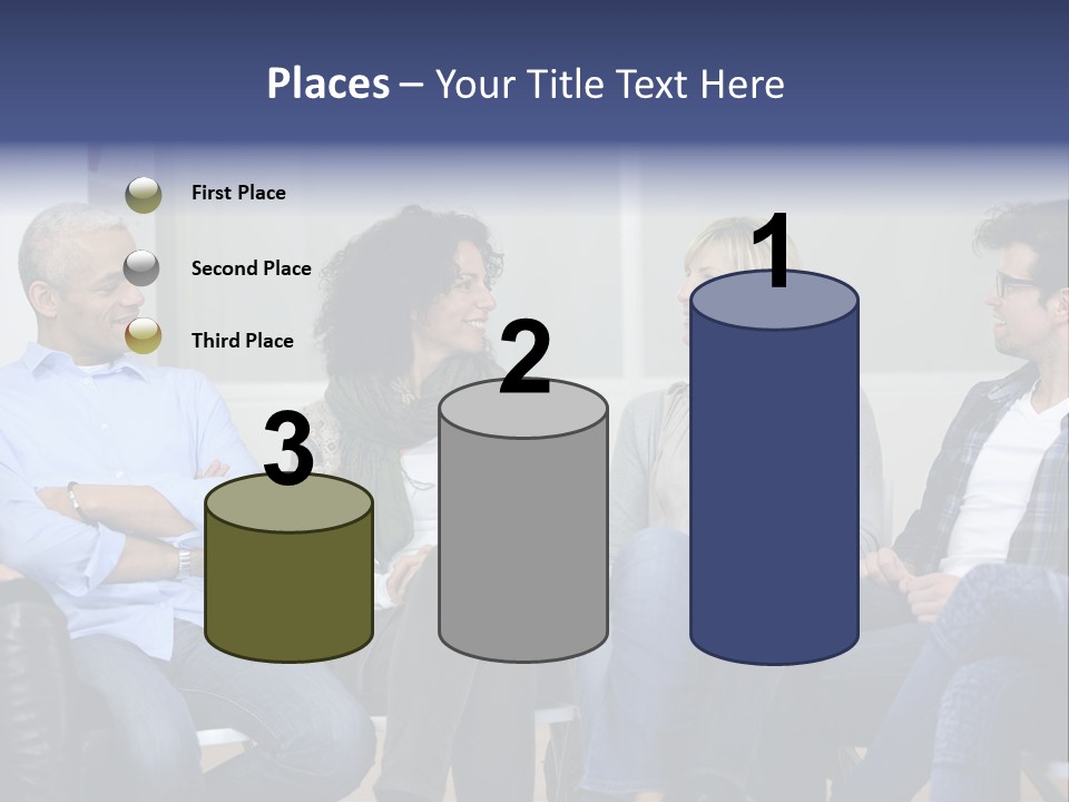 Male Therapy Casual PowerPoint Template