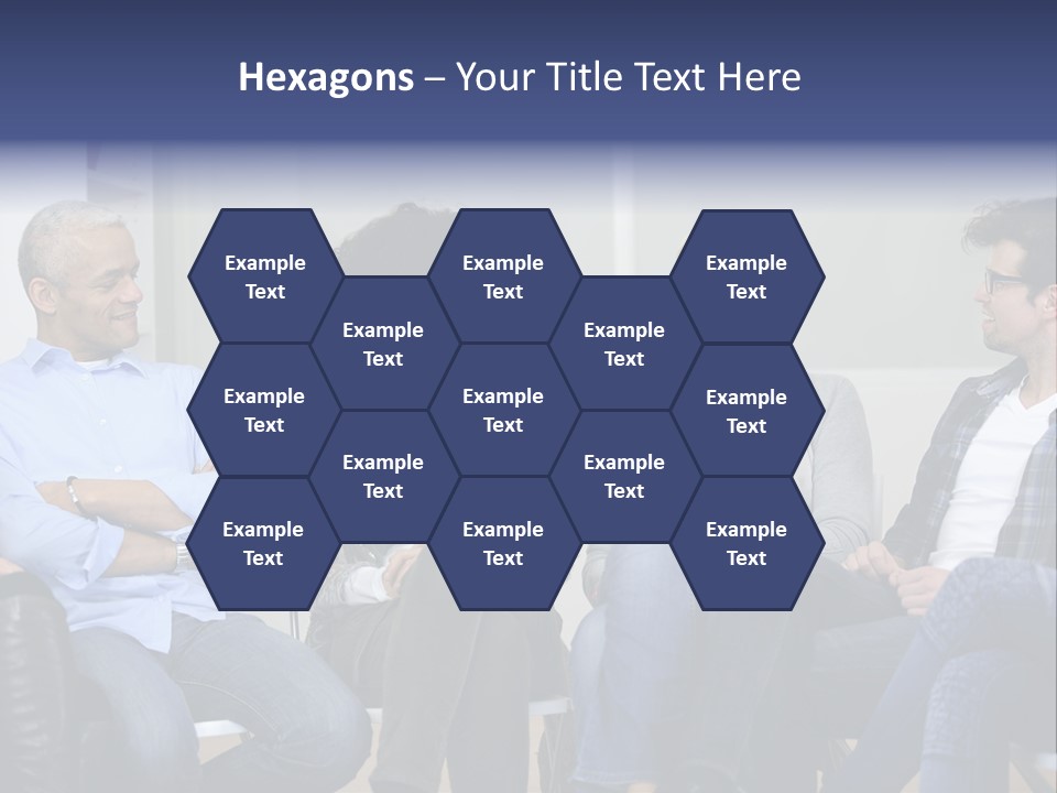 Male Therapy Casual PowerPoint Template