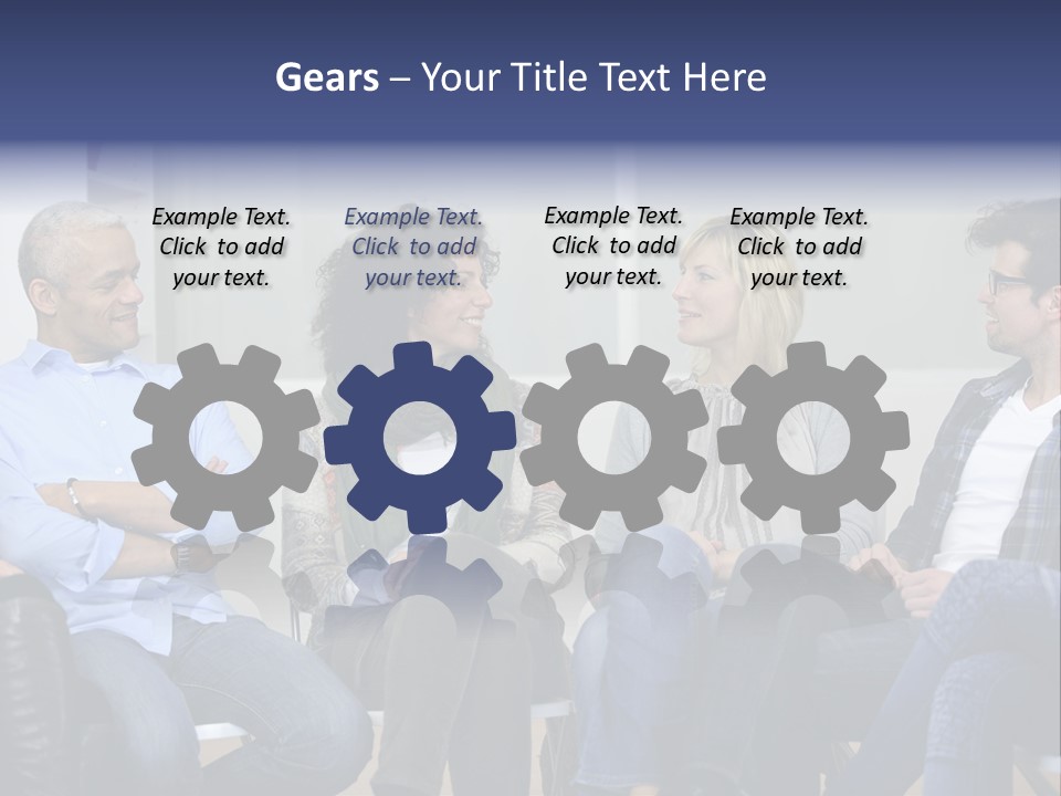 Male Therapy Casual PowerPoint Template