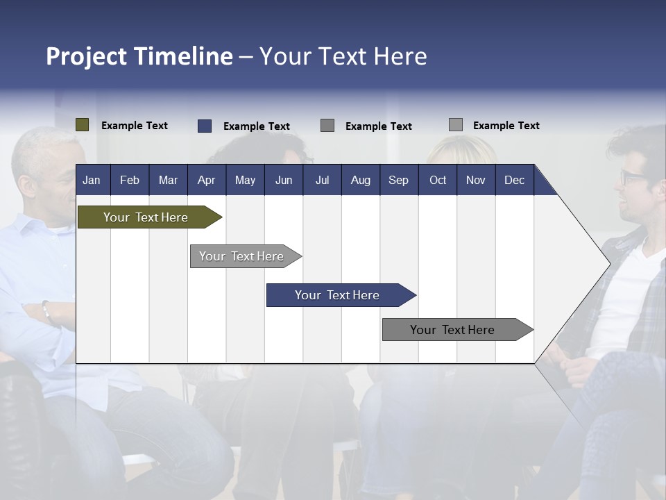 Male Therapy Casual PowerPoint Template