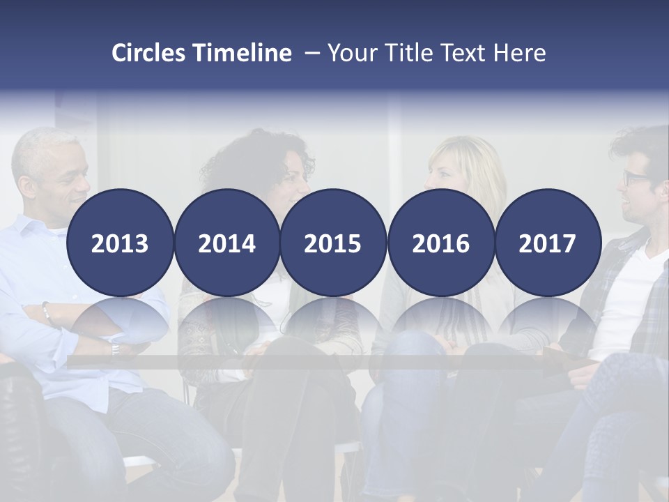 Male Therapy Casual PowerPoint Template