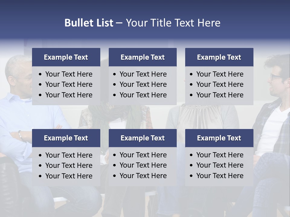 Male Therapy Casual PowerPoint Template