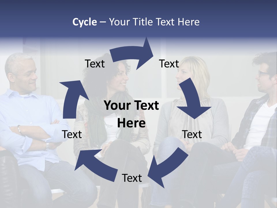 Male Therapy Casual PowerPoint Template