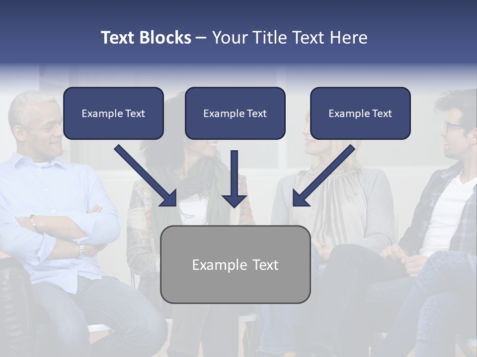 Male Therapy Casual PowerPoint Template