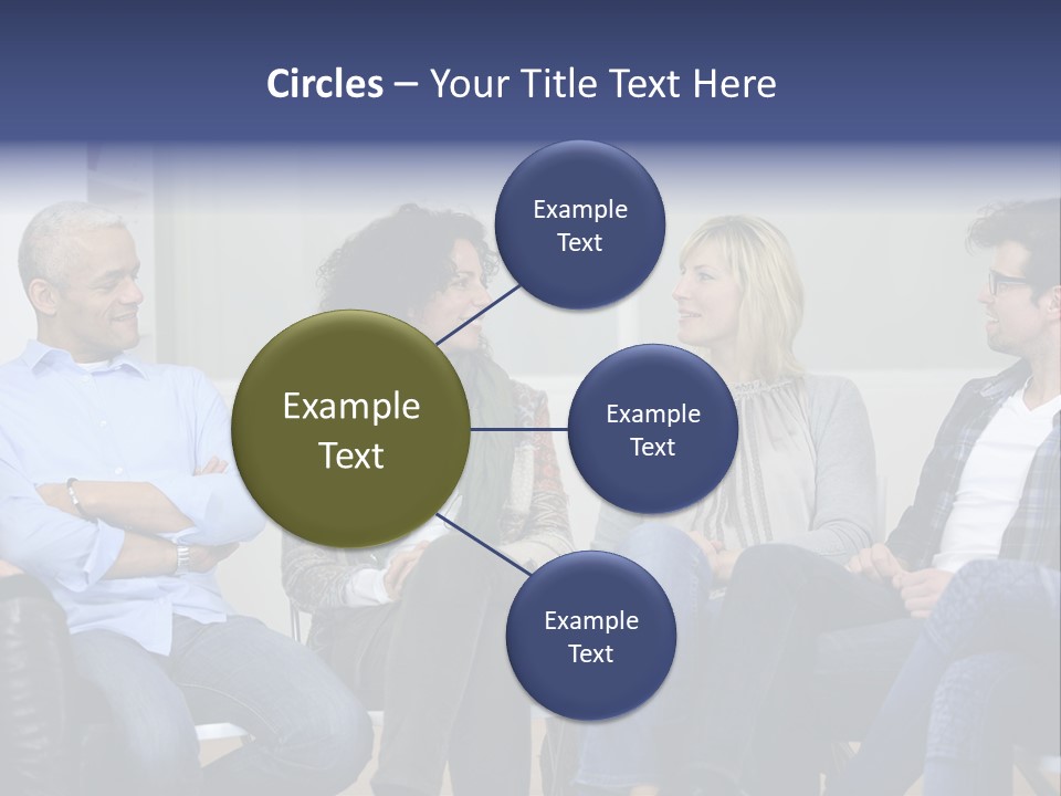 Male Therapy Casual PowerPoint Template