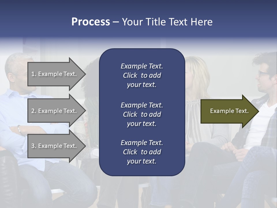 Male Therapy Casual PowerPoint Template