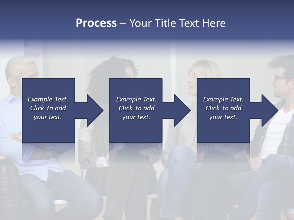 Male Therapy Casual PowerPoint Template