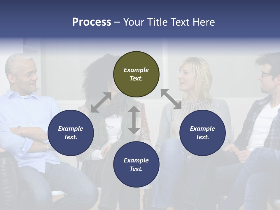 Male Therapy Casual PowerPoint Template
