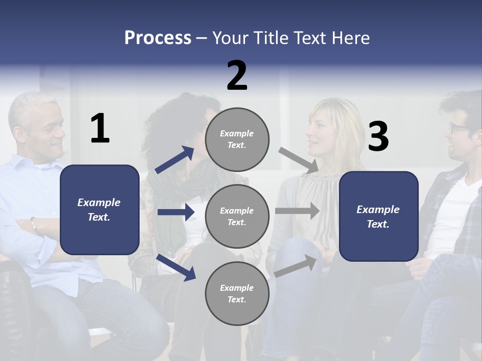 Male Therapy Casual PowerPoint Template