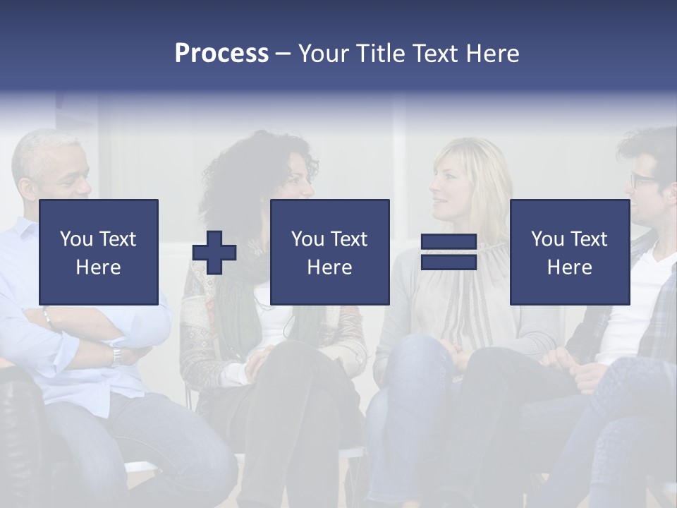 Male Therapy Casual PowerPoint Template