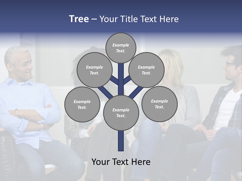 Male Therapy Casual PowerPoint Template
