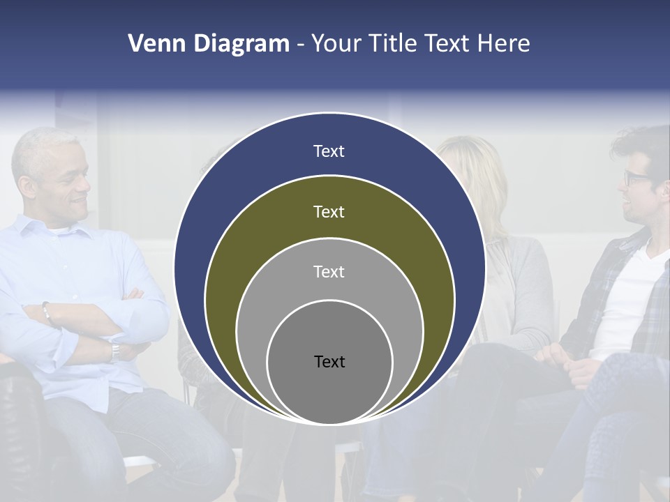 Male Therapy Casual PowerPoint Template