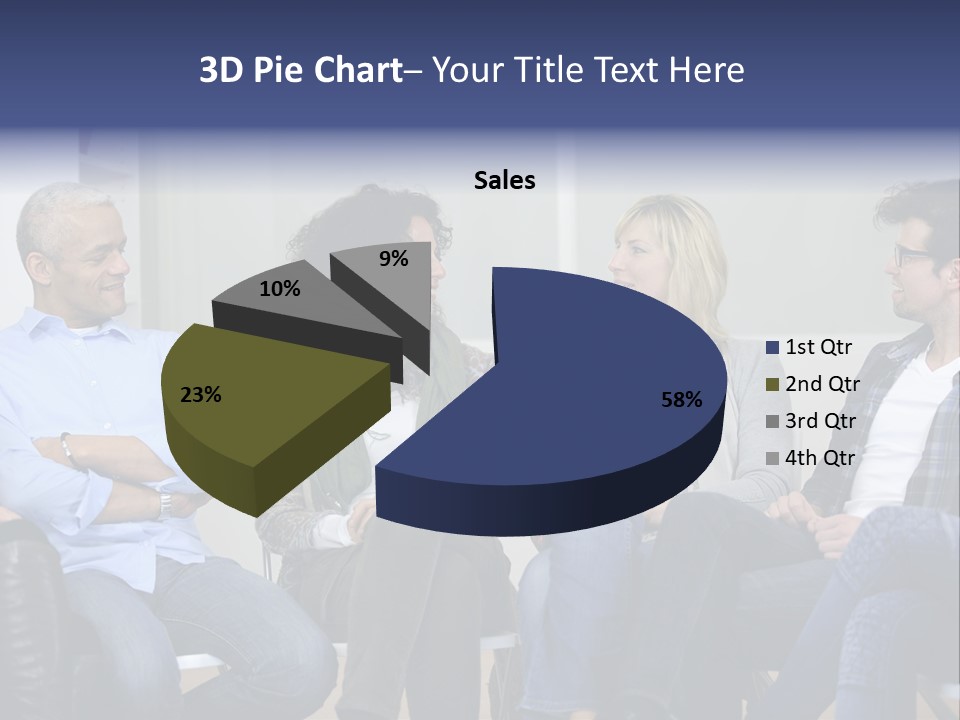 Male Therapy Casual PowerPoint Template