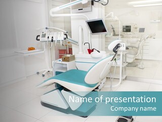 Toothache Utensil Dentistry PowerPoint Template