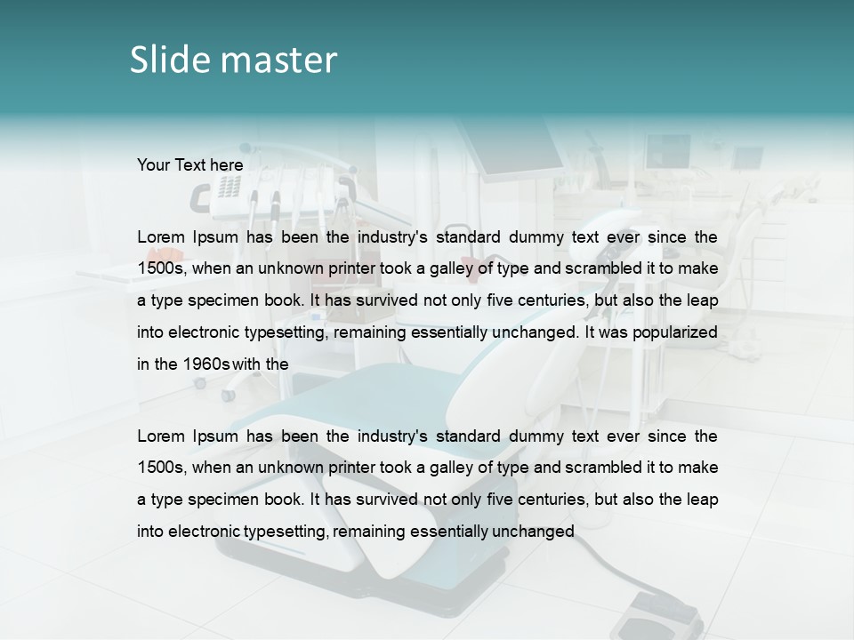 Toothache Utensil Dentistry PowerPoint Template