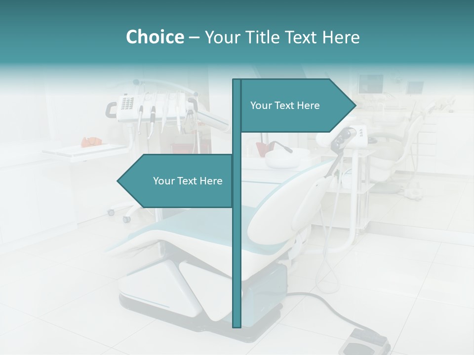 Toothache Utensil Dentistry PowerPoint Template