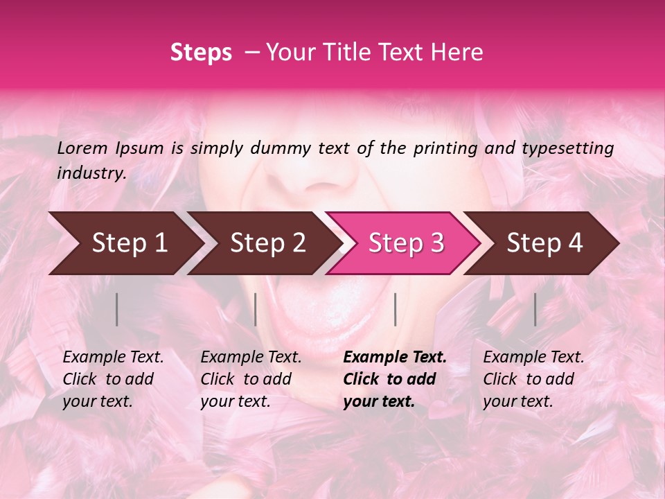 Expression Cheerful Smile PowerPoint Template