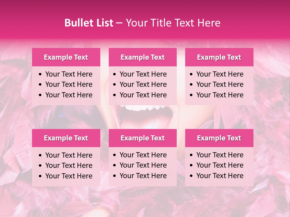 Expression Cheerful Smile PowerPoint Template