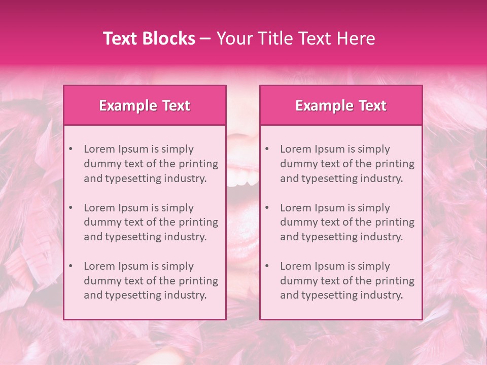 Expression Cheerful Smile PowerPoint Template
