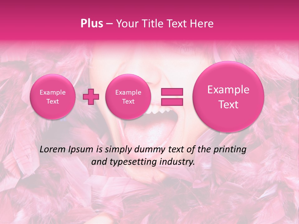 Expression Cheerful Smile PowerPoint Template