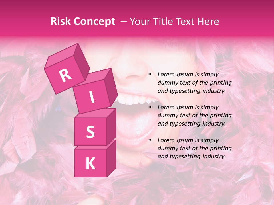 Expression Cheerful Smile PowerPoint Template