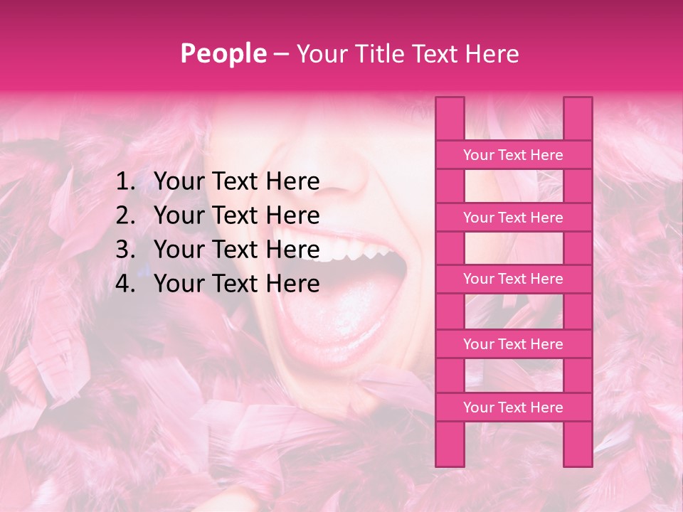 Expression Cheerful Smile PowerPoint Template