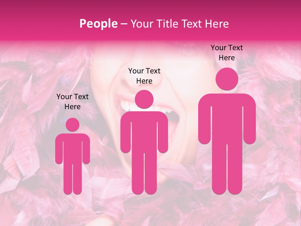 Expression Cheerful Smile PowerPoint Template