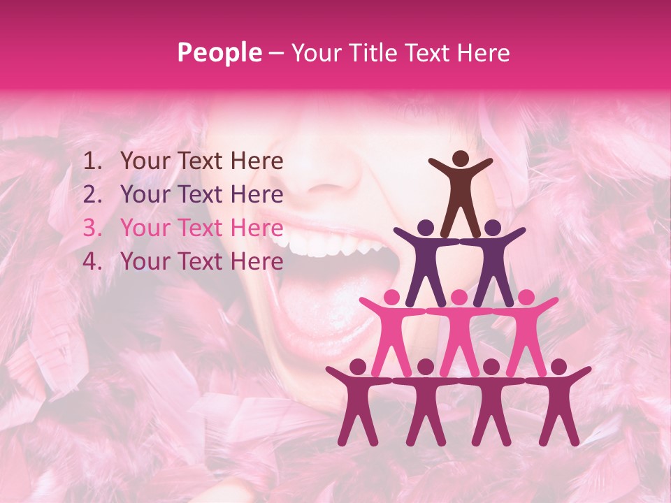 Expression Cheerful Smile PowerPoint Template