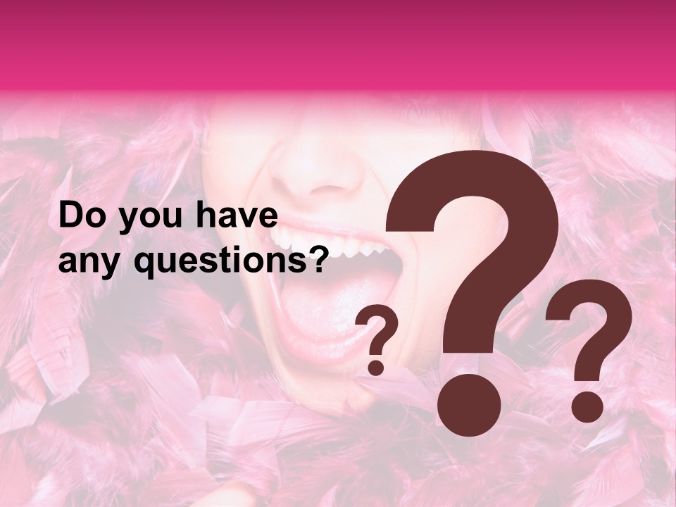 Expression Cheerful Smile PowerPoint Template