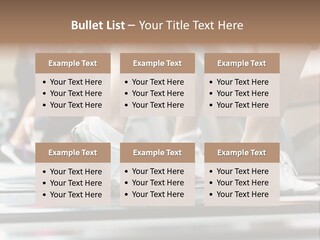 Running Jogging Female PowerPoint Template