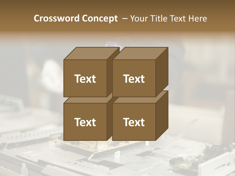 Output Factory Manual Worker PowerPoint Template