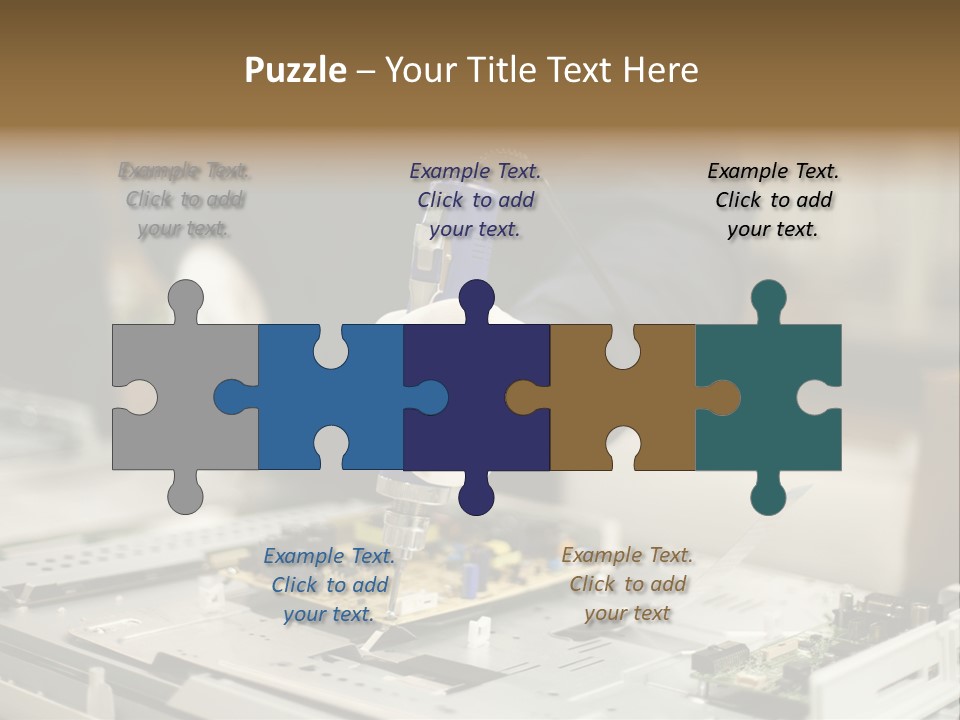 Output Factory Manual Worker PowerPoint Template