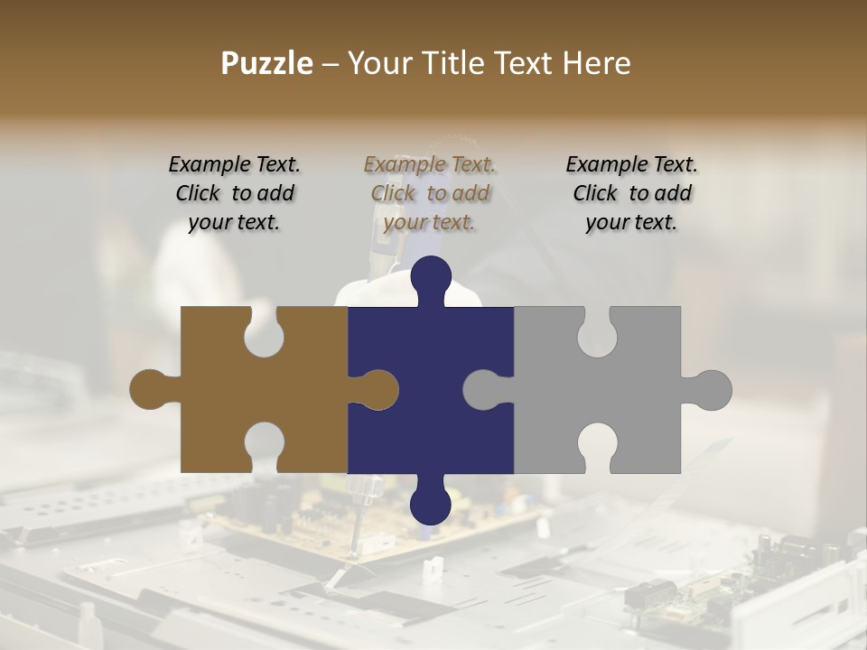 Output Factory Manual Worker PowerPoint Template