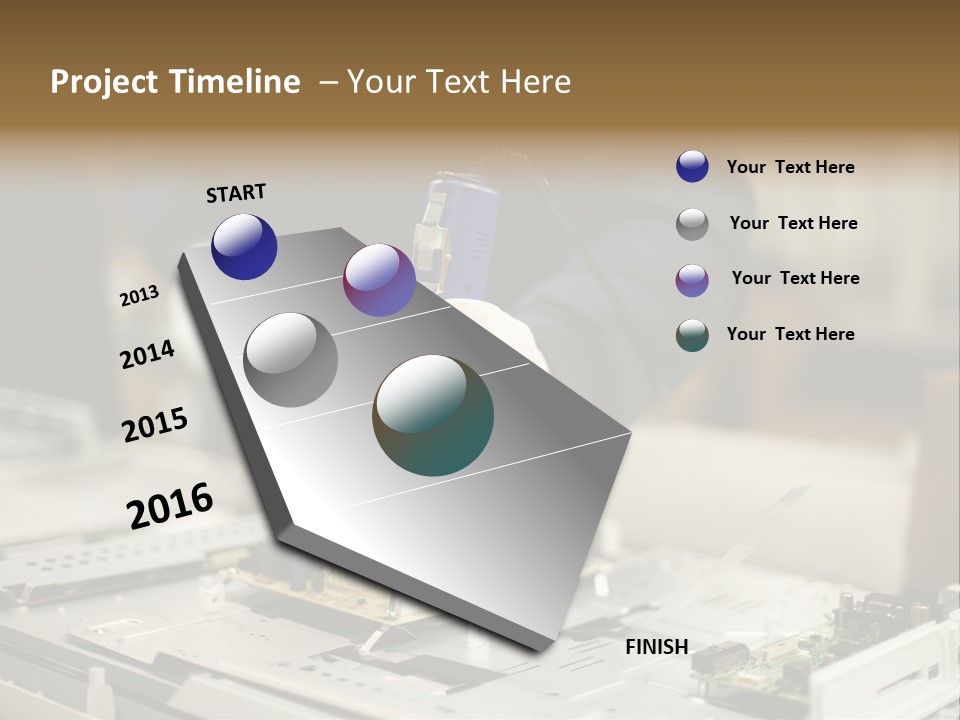 Output Factory Manual Worker PowerPoint Template