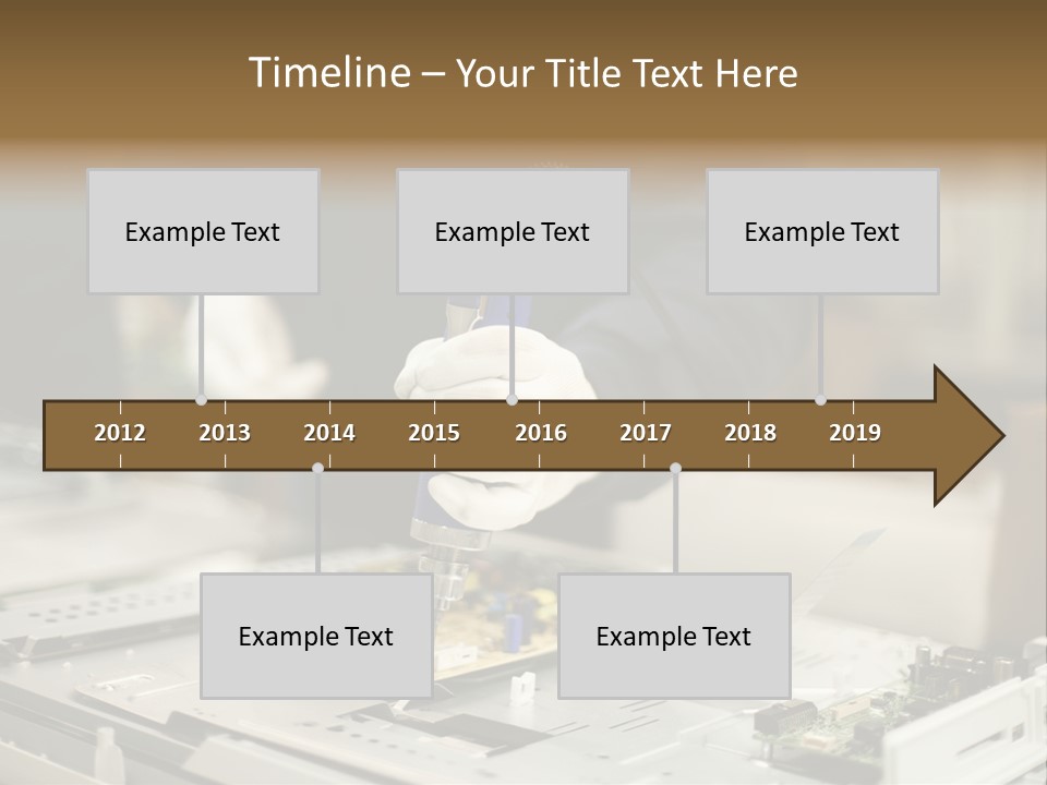 Output Factory Manual Worker PowerPoint Template