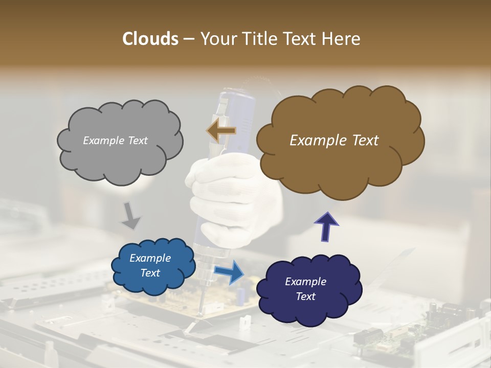 Output Factory Manual Worker PowerPoint Template