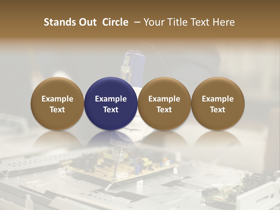 Output Factory Manual Worker PowerPoint Template