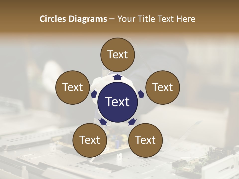 Output Factory Manual Worker PowerPoint Template
