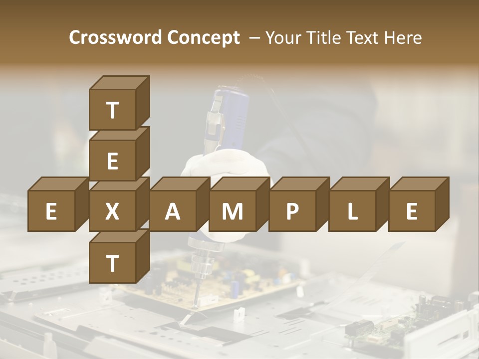 Output Factory Manual Worker PowerPoint Template