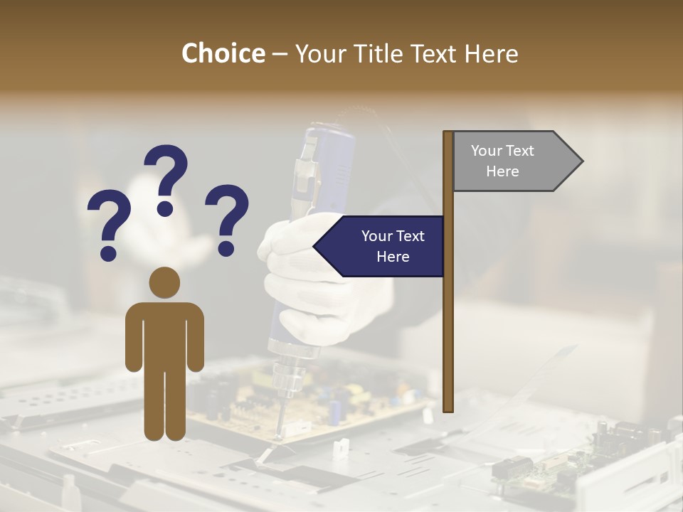 Output Factory Manual Worker PowerPoint Template
