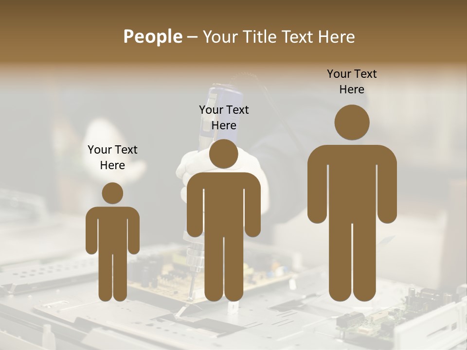 Output Factory Manual Worker PowerPoint Template