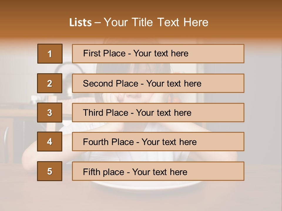 Taste Expression Disgusting PowerPoint Template
