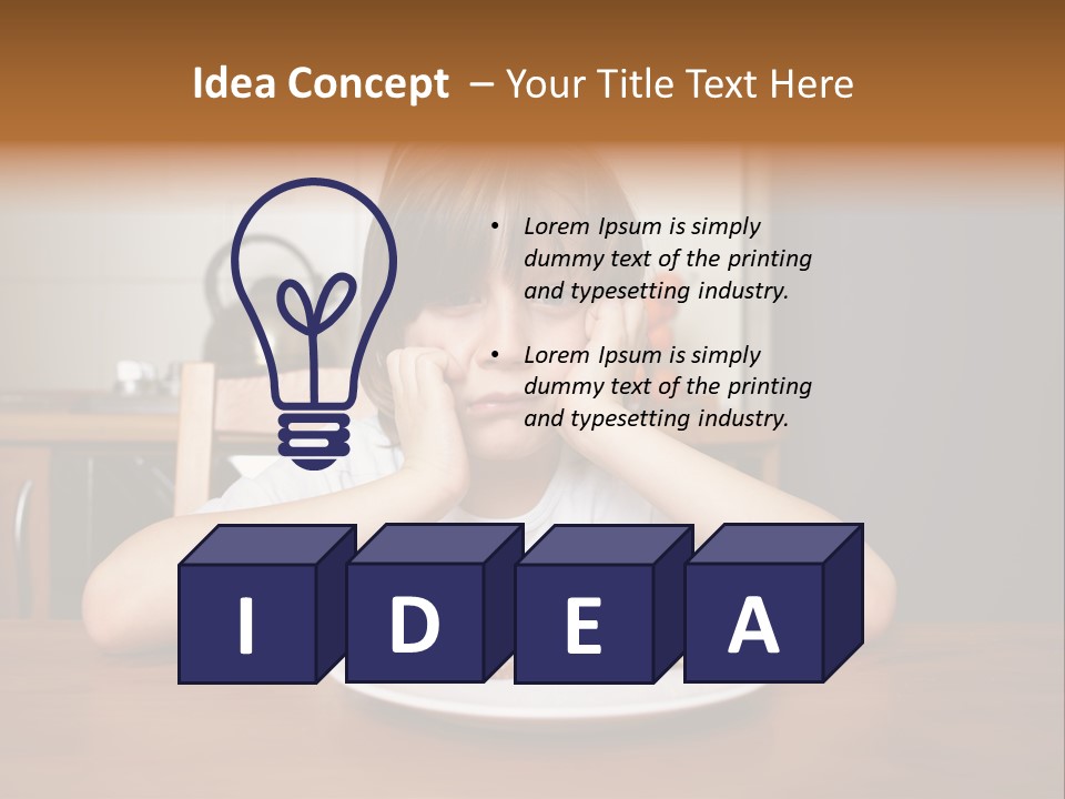 Taste Expression Disgusting PowerPoint Template