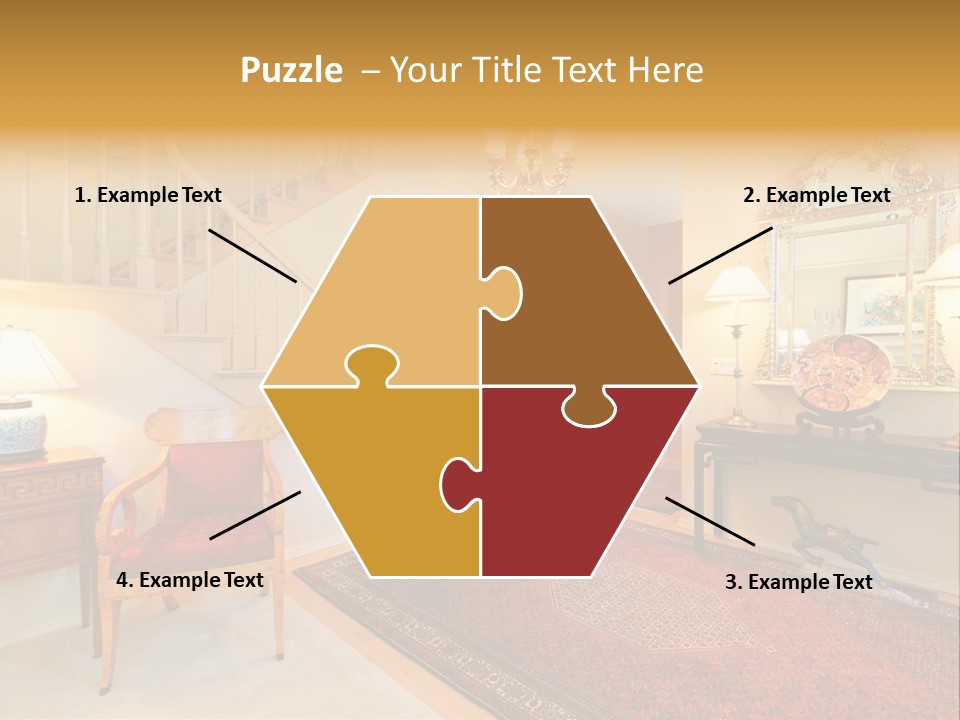 Wall Luxury Light PowerPoint Template