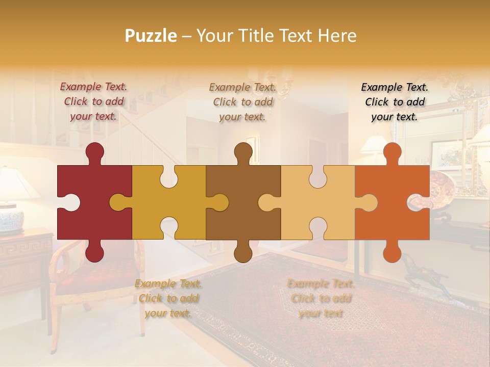 Wall Luxury Light PowerPoint Template